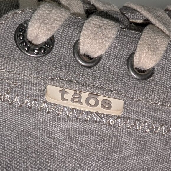 Täos Footwear Star STA-12844 Casual Sneakers in Grey Wash Canvas - Picture 6 of 16